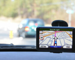 Car navigation with GPS